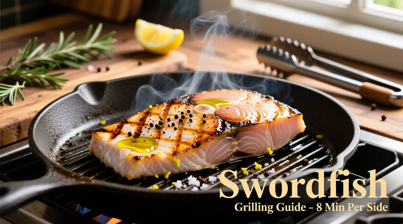 how to cook swordfish grill