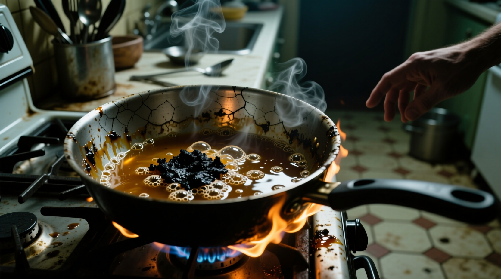 dont wash your greasy pots with hot water