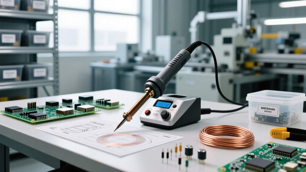 Choosing a Soldering Electric Iron for Industrial PCB Assembly Lines
