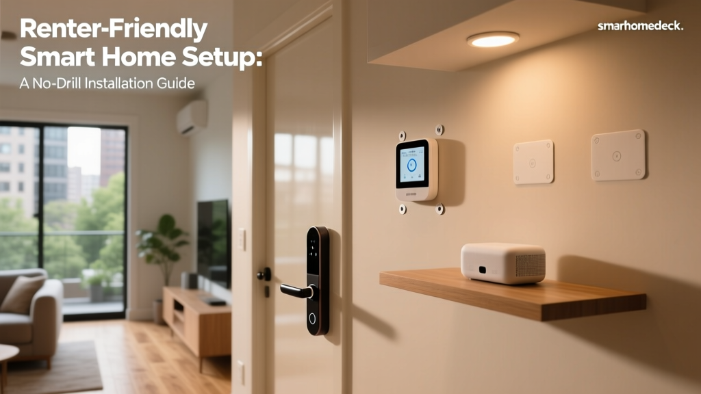 Renter-Friendly Smart Home Setup: A No-Drill Installation Guide