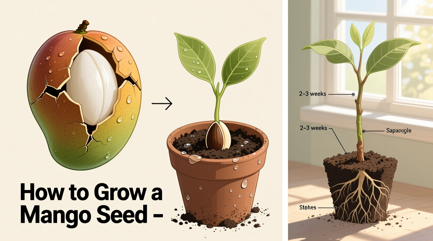 How to Grow a Mango Seed: Complete Step-by-Step Guide