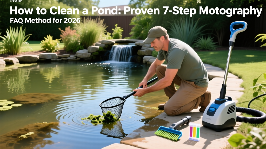 How to Clean a Pond: Proven 7-Step Method for 2026