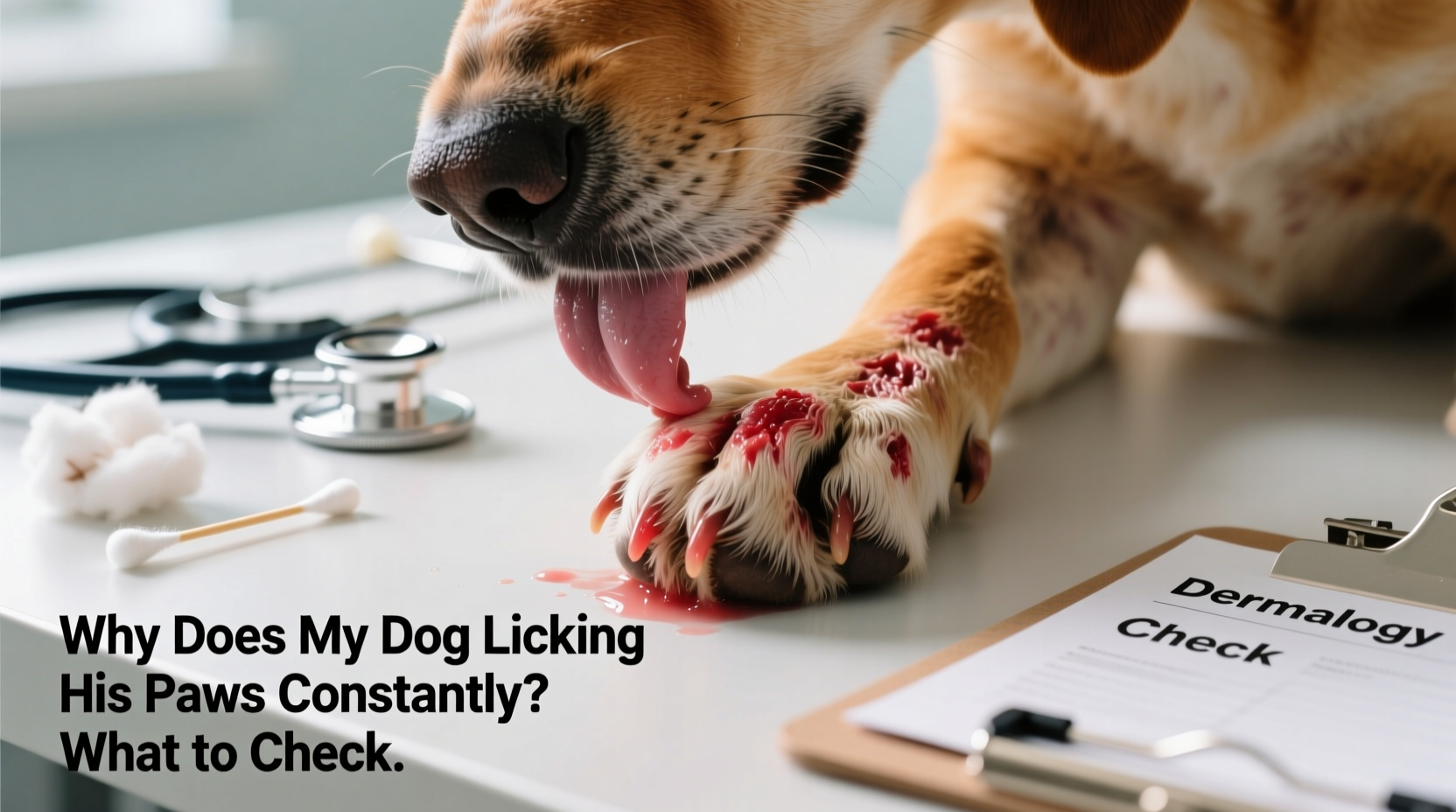 Why Does My Dog Lick His Paws Constantly And What To Check