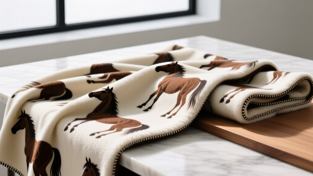 Horse Print Fleece Fabric: A Designer’s Guide