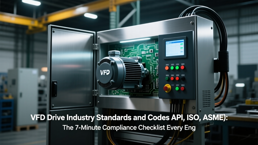 VFD Drive Compliance: API, ISO, ASME Standards Guide