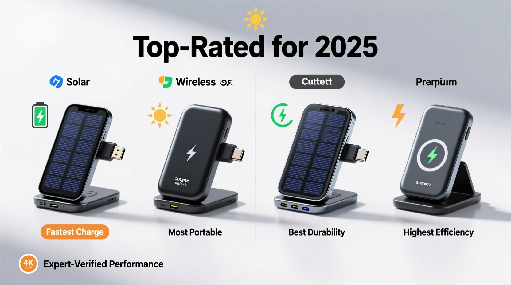 best solar wireless charger