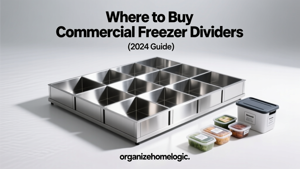 Where to Buy Commercial Freezer Dividers (2024 Guide)
