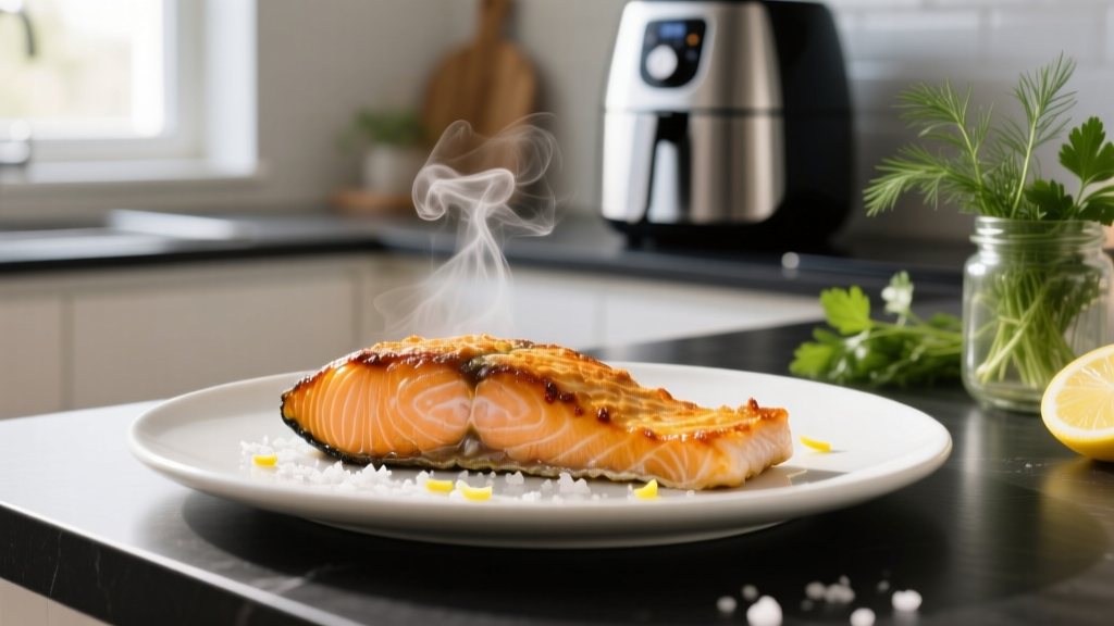 How to Air Fry Salmon Fillet with Skin (Crispy & Perfect)