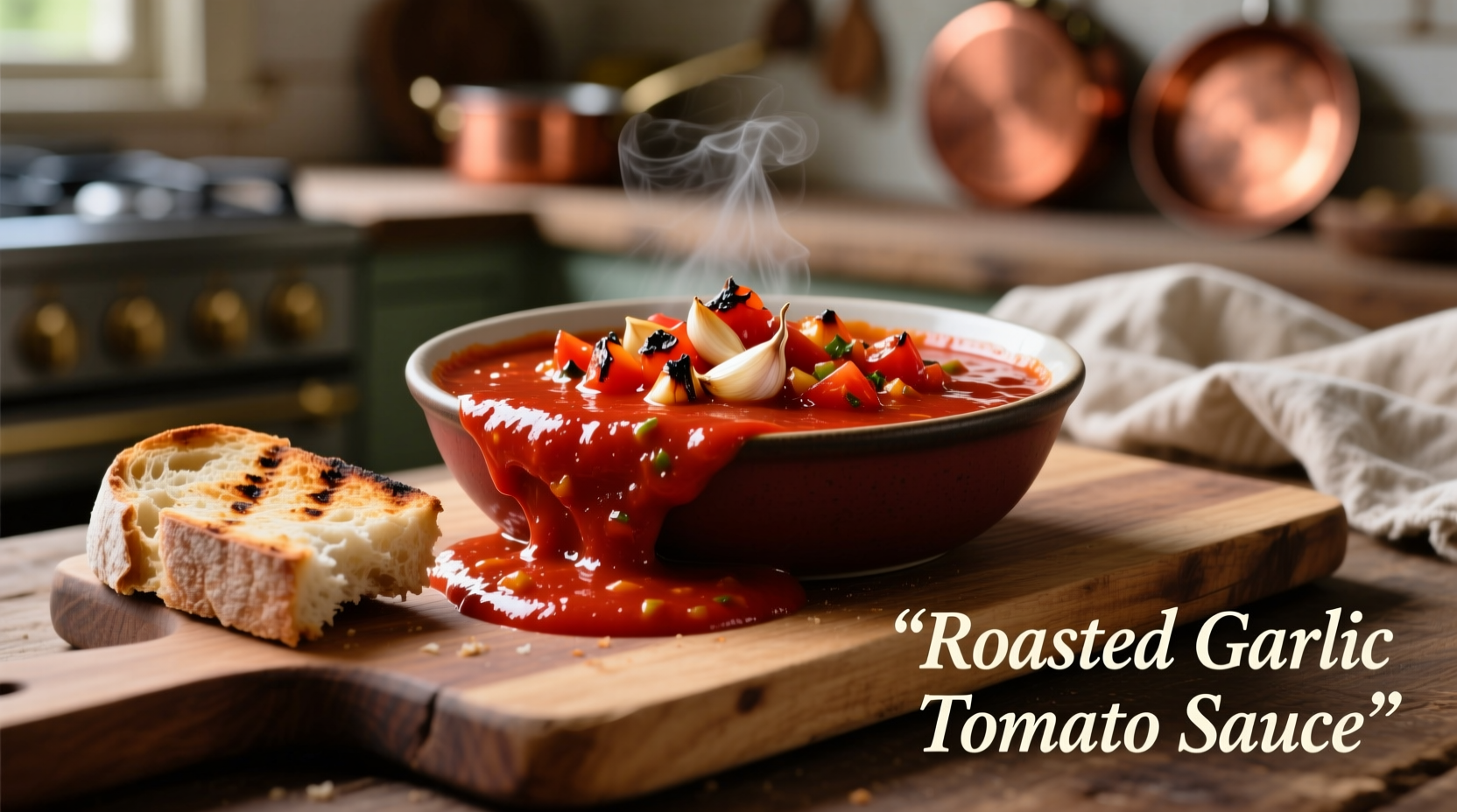 Perfect Roasted Garlic Tomato Sauce: Science-Backed Recipe