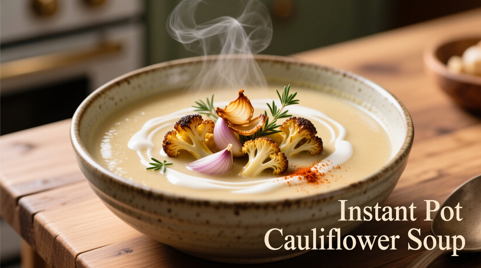 Instant Pot Cauliflower Soup: 25-Minute Creamy Recipe (No Dairy)