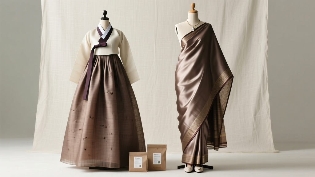 Sustainable Tussar vs Mulberry Silk for Hanbok and Sari in 2026