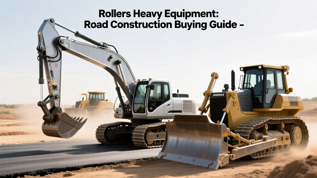 Rollers Heavy Equipment: Road Construction Buying Guide