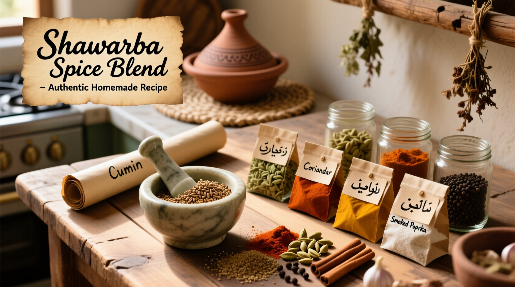how to make your own shawarma spice blend at home