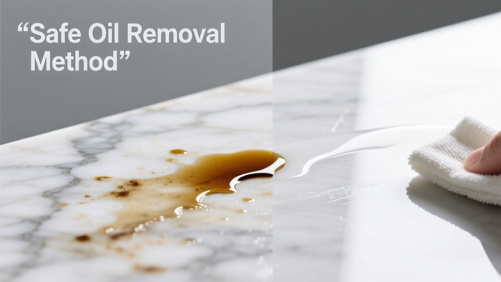 How to Remove Oil from Marble Safely and Effectively