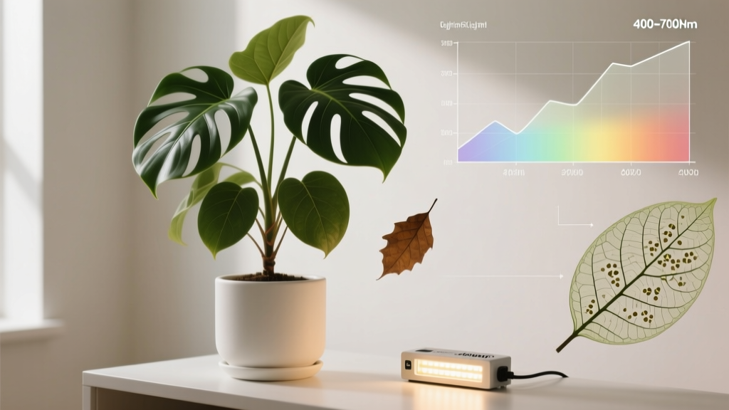 Best Full Spectrum Light for Dropping Indoor Plants