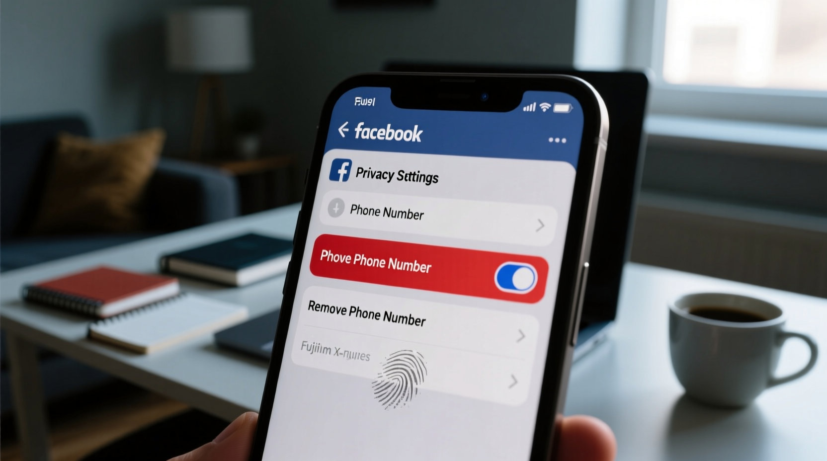 how to remove your phone number from facebook