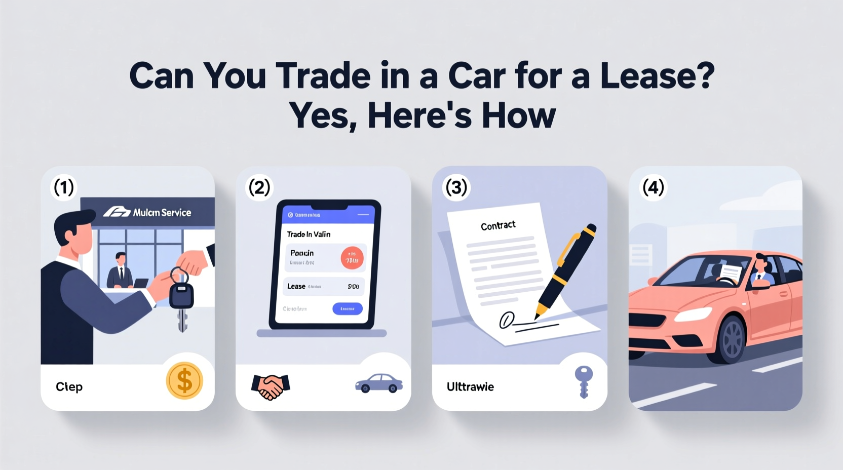 can you trade in a car for a lease