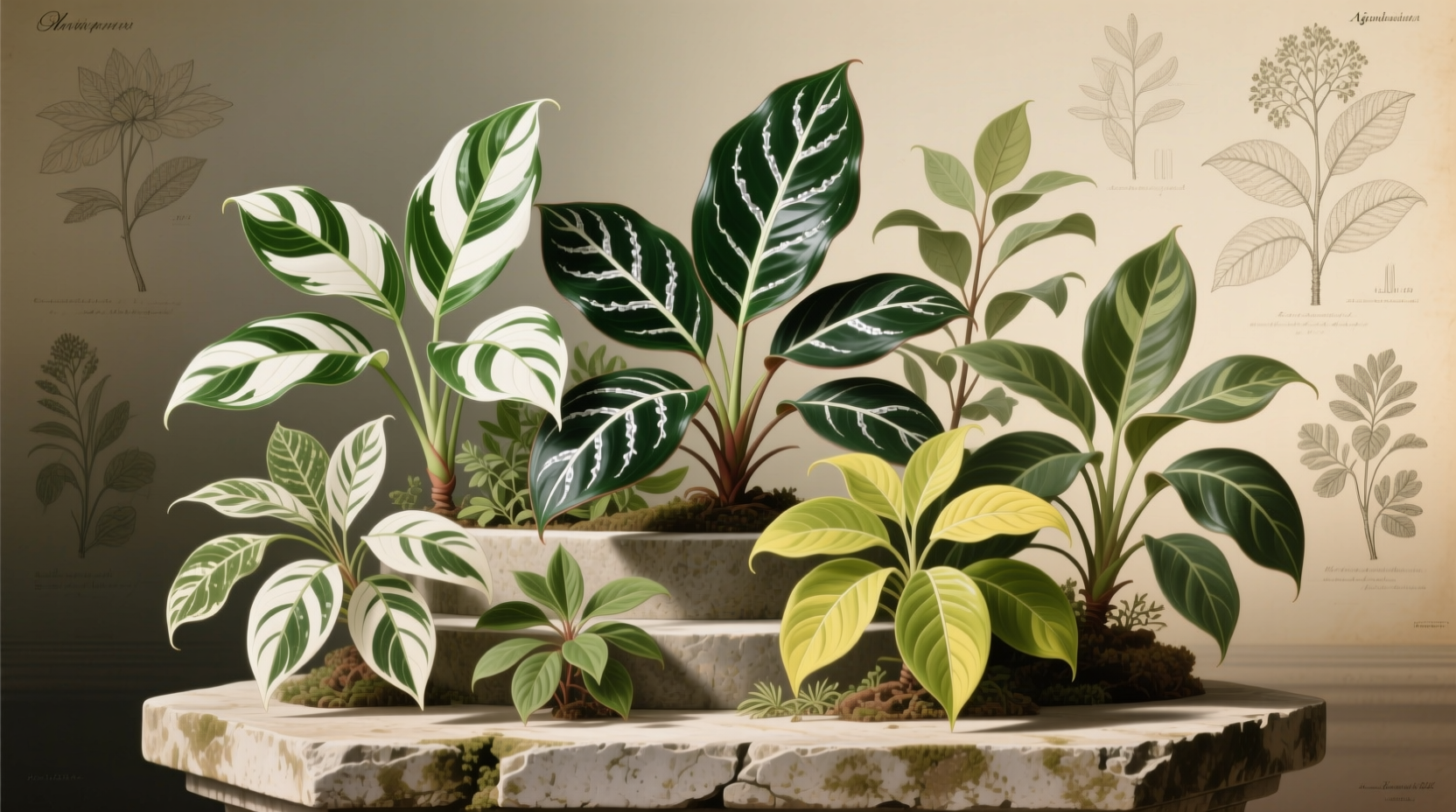 aglaonema plant varieties