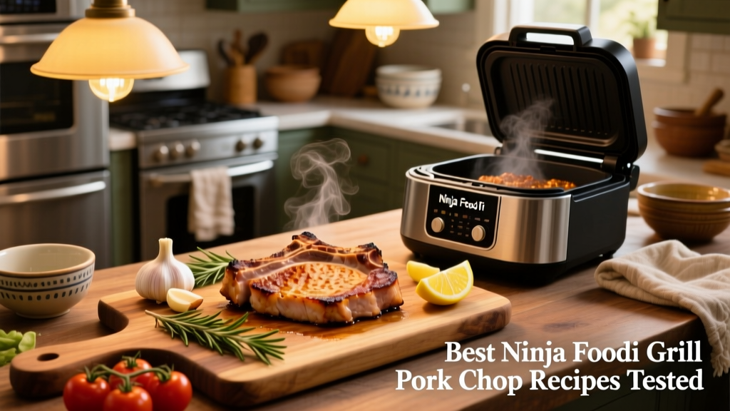 Best Ninja Foodi Grill Pork Chop Recipes (Tested!)