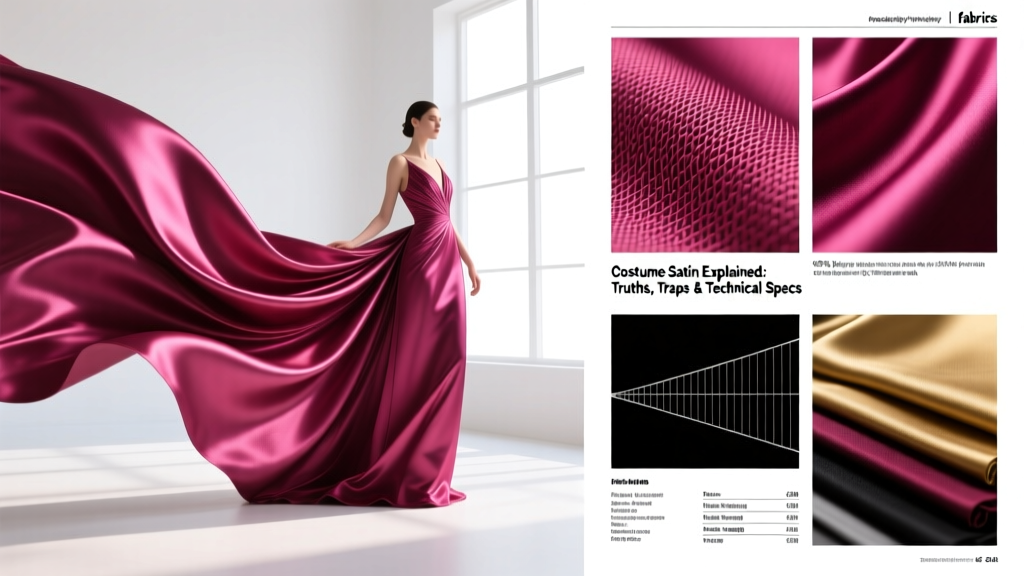 Costume Satin Explained: Truths, Traps & Technical Specs