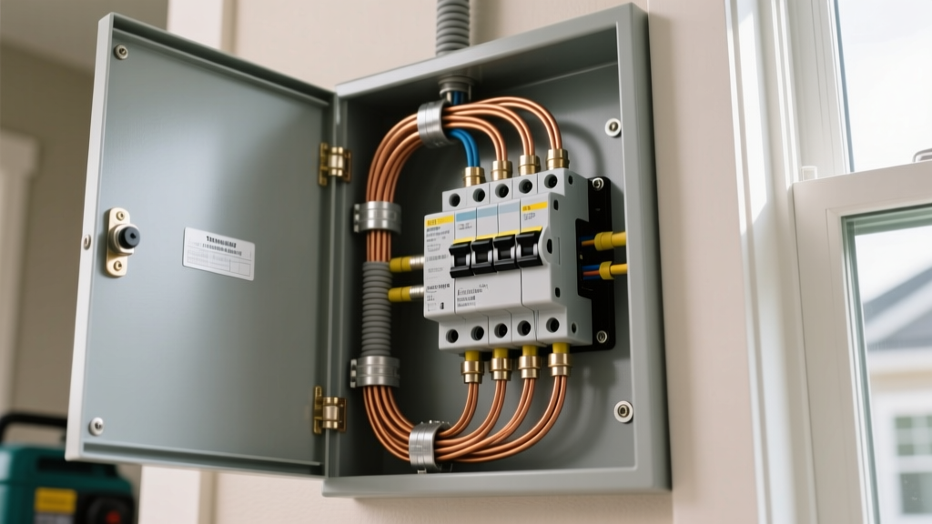 How Do You Wire a Generator to a House Safely Using a Transfer Switch?