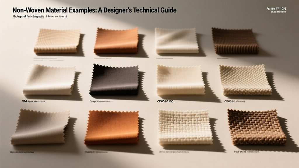 Non Woven Material Examples: A Designer’s Technical Guide