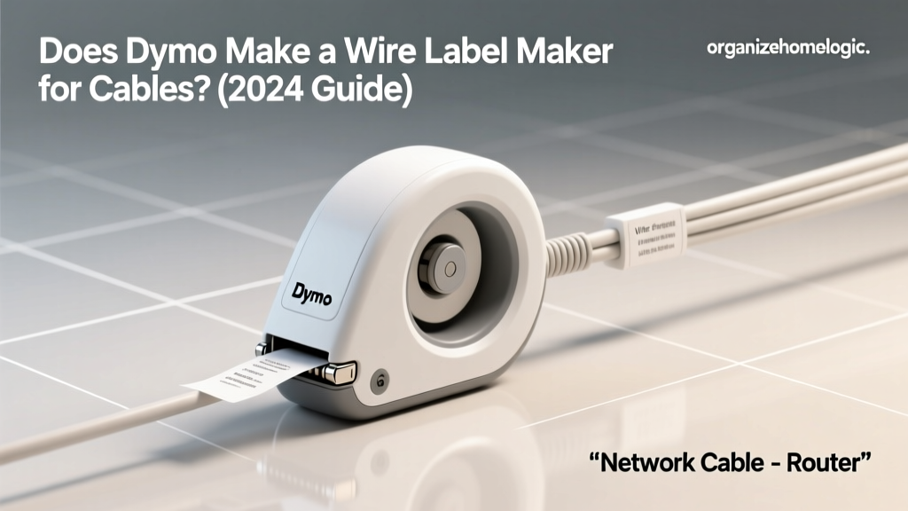 Does Dymo Make a Wire Label Maker for Cables? (2024 Guide)