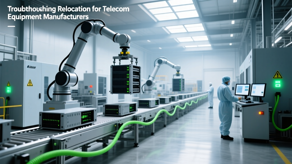 Troubleshooting Relocation for Telecom Equipment Manufacturers
