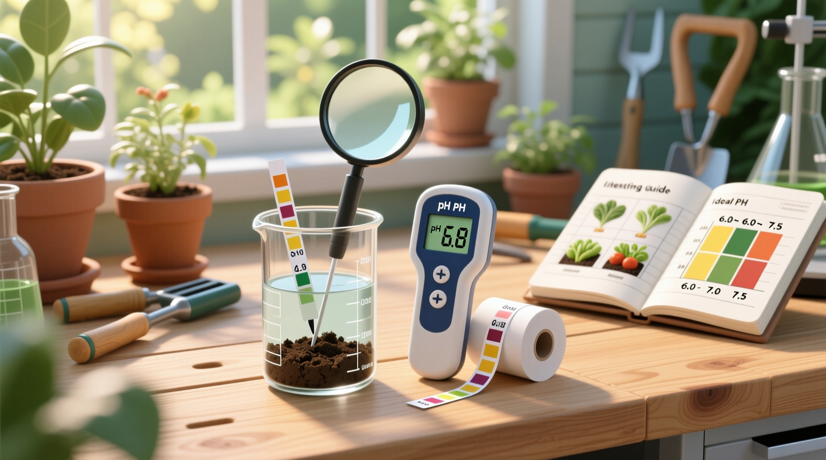 how to test soil ph