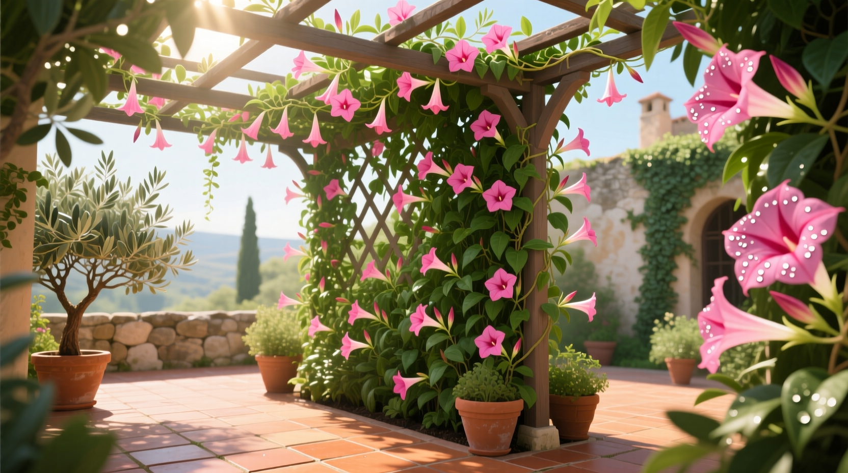 where to plant mandevilla