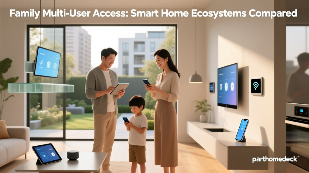 Family Multi-User Access: Smart Home Ecosystems Compared