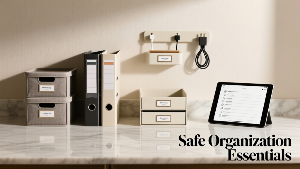 Safe Organization Tips Essentials: Practical, Room-by-Room Strategies Backed by Safety Data