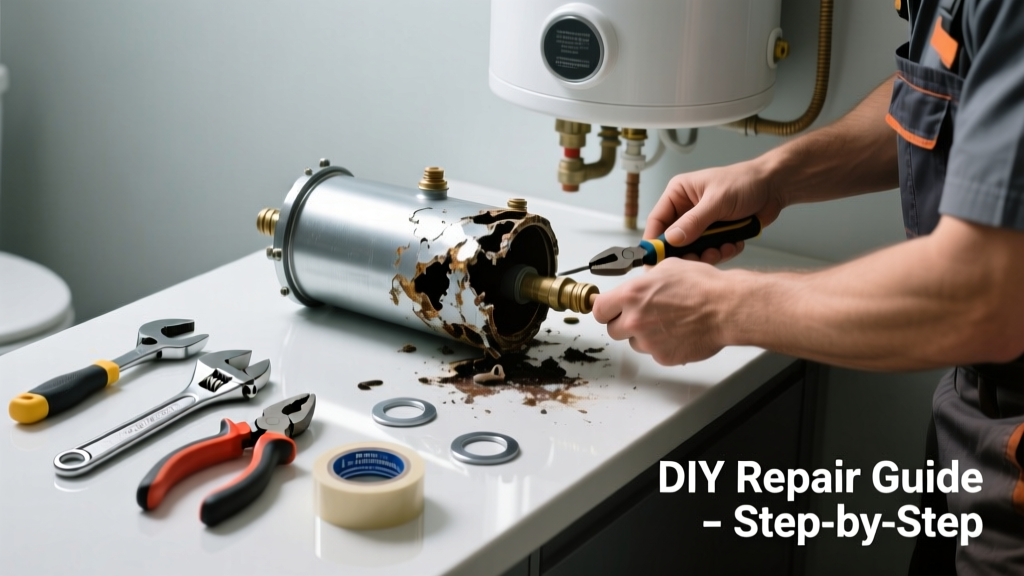 Fixing a Failed Expansion Tank on Bathroom Water Heater