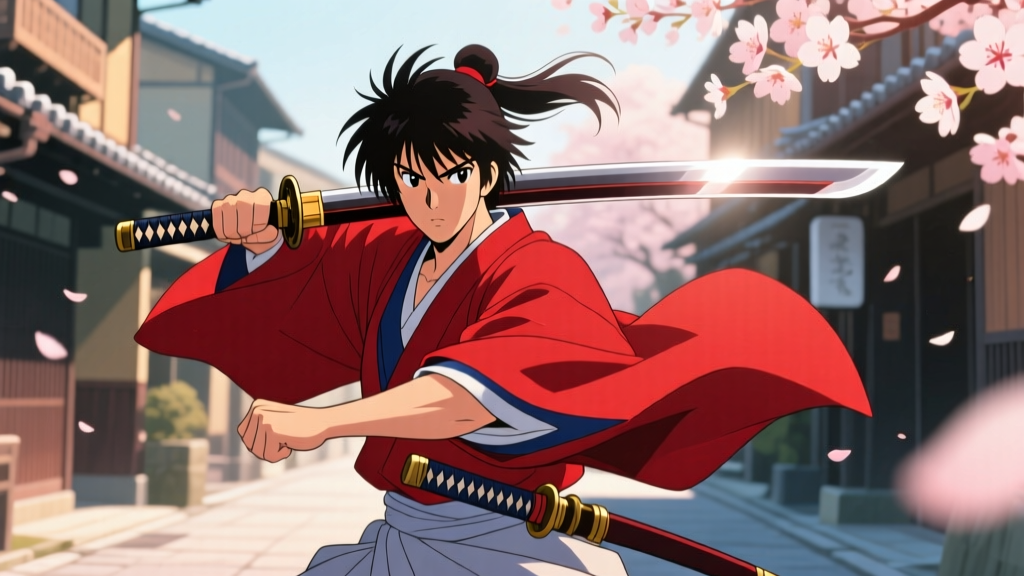 Rurouni Kenshin Season 2 Uses 1990s Layout