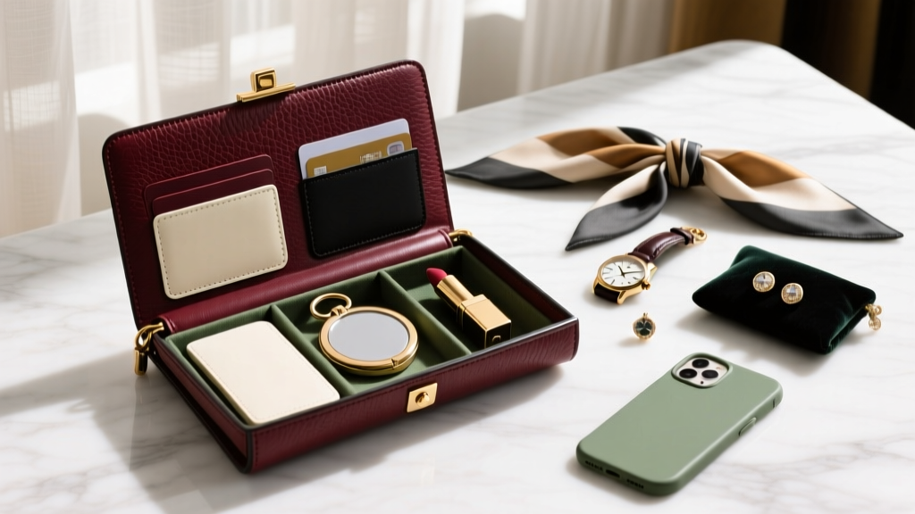 How to Organize a Clutch With No Pockets (Smartly)