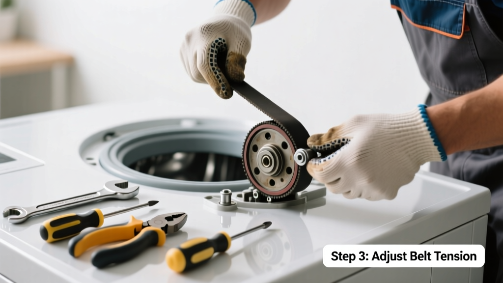 How to Fix a Slipping Drive Belt in Home Appliances