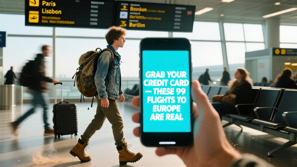 Grab Your Credit Card: These 99 Flights To Europe Are Real — Verified, Bookable, and Under $299