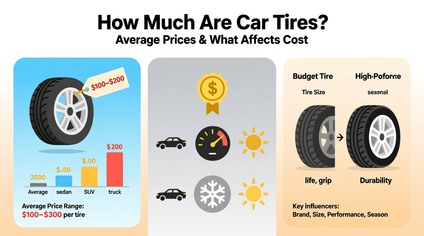 how much are car tires