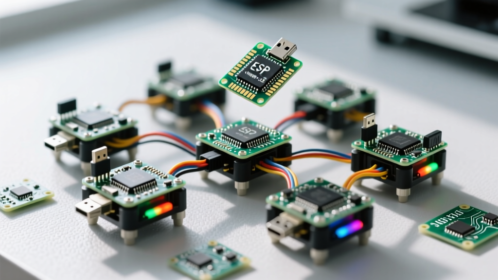Advanced Swarm Robotics Projects: Building an ESP32 Fleet