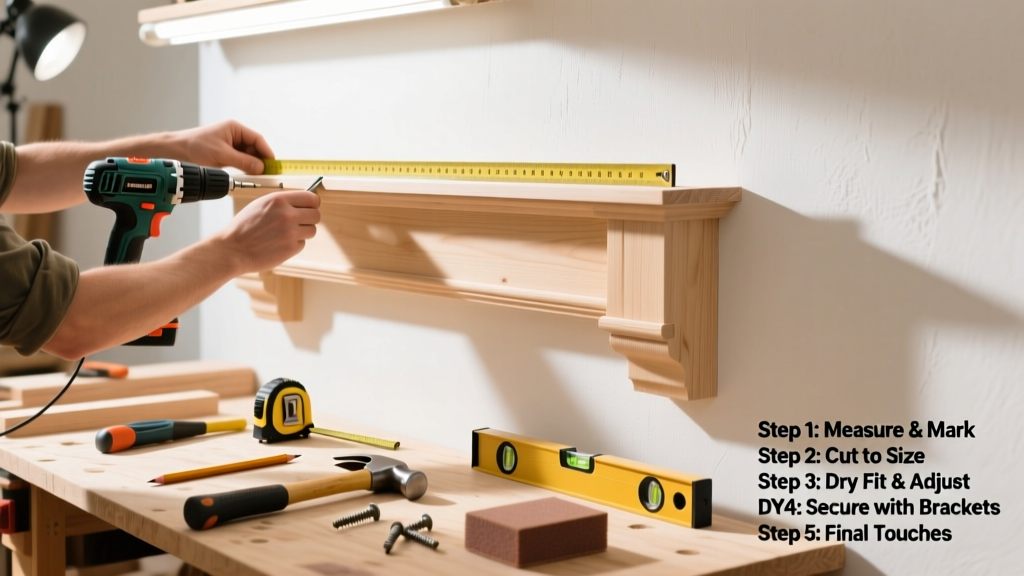 How to Install a Mantel: A Step-by-Step Woodworking Guide