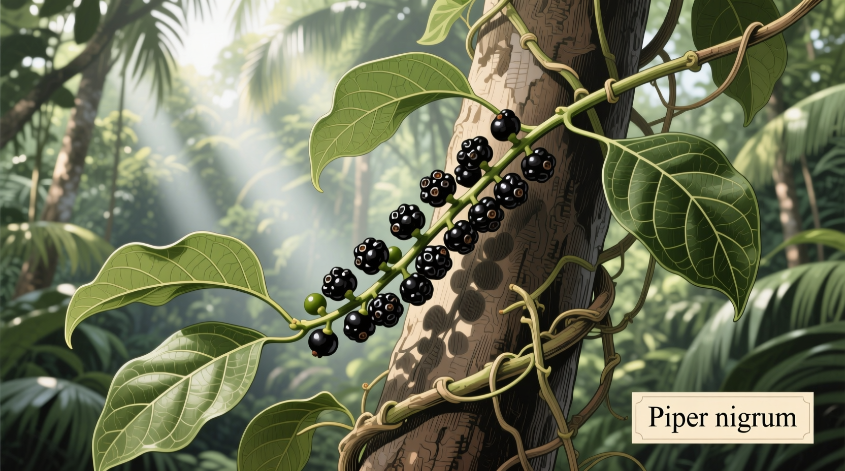 Schwarzer Pfeffer: Ursprung, Herkunft und Wissenswertes