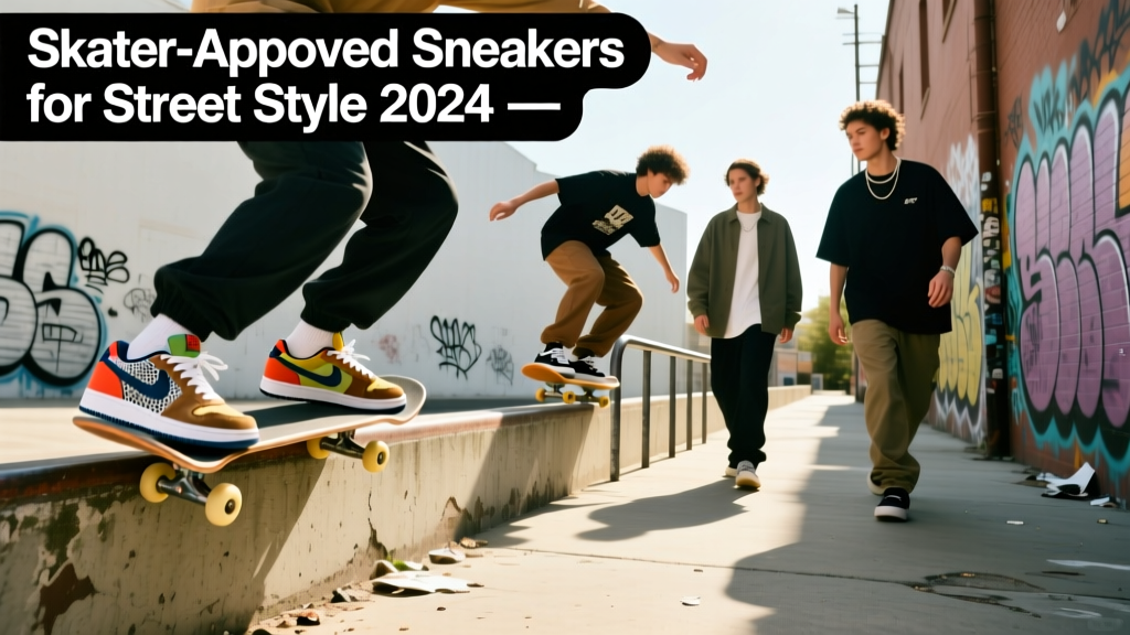 Skater-Approved Sneakers for Street Style 2024