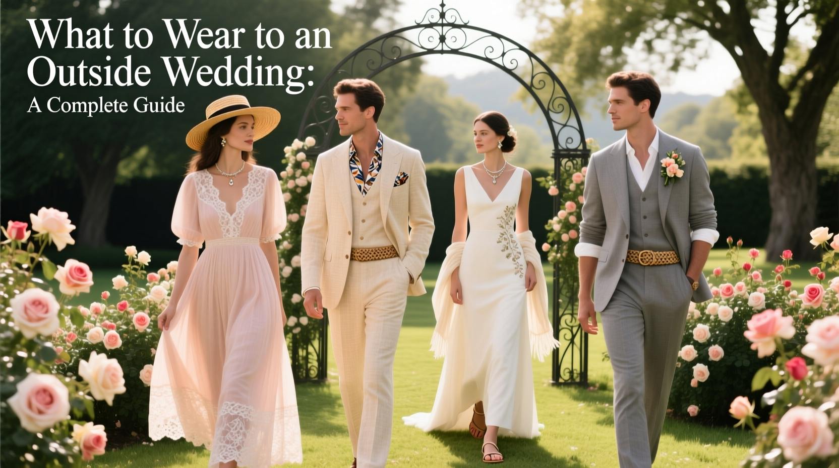 what to wear to an outside wedding