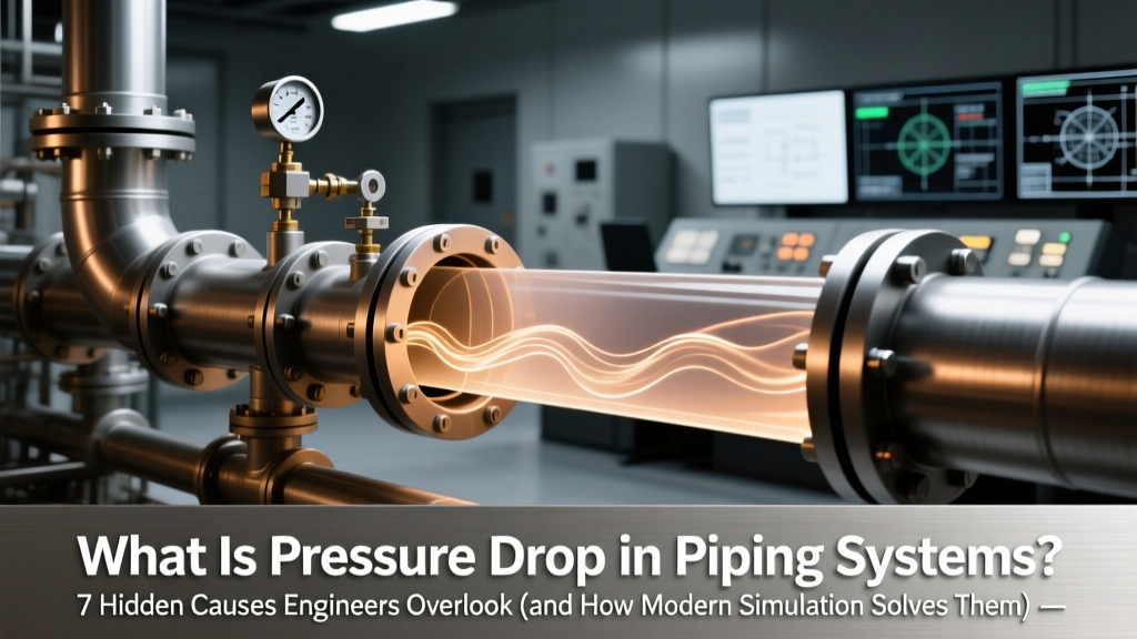 Pressure Drop in Piping: 7 Overlooked Causes & CFD Fixes