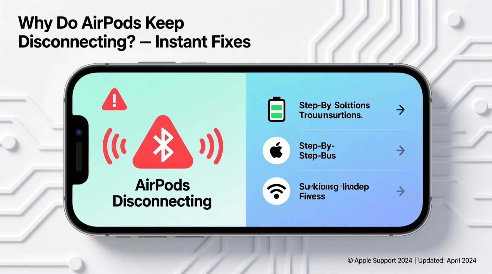 why do my airpods keep disconnecting and how to fix it instantly