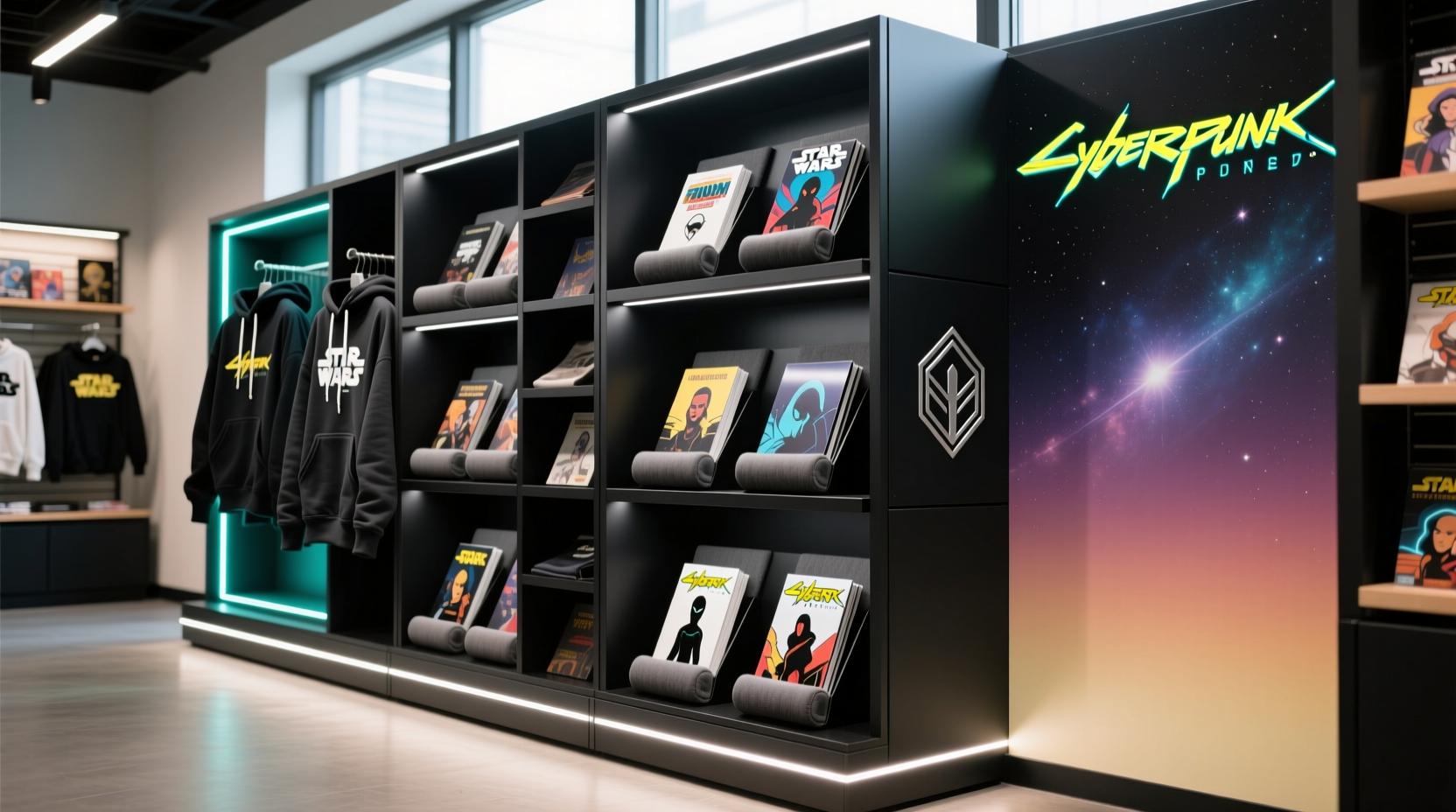 closet organization tips for graphic novels fandom gear