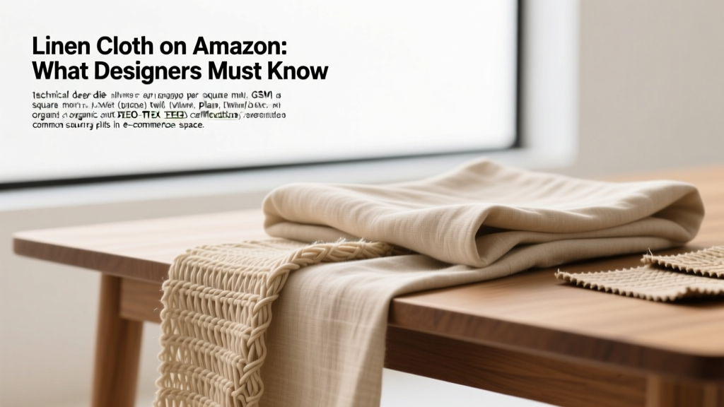 Linen Cloth on Amazon: What Designers Must Know