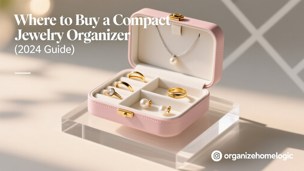 Where to Buy a Compact Jewelry Organizer (2024 Guide)