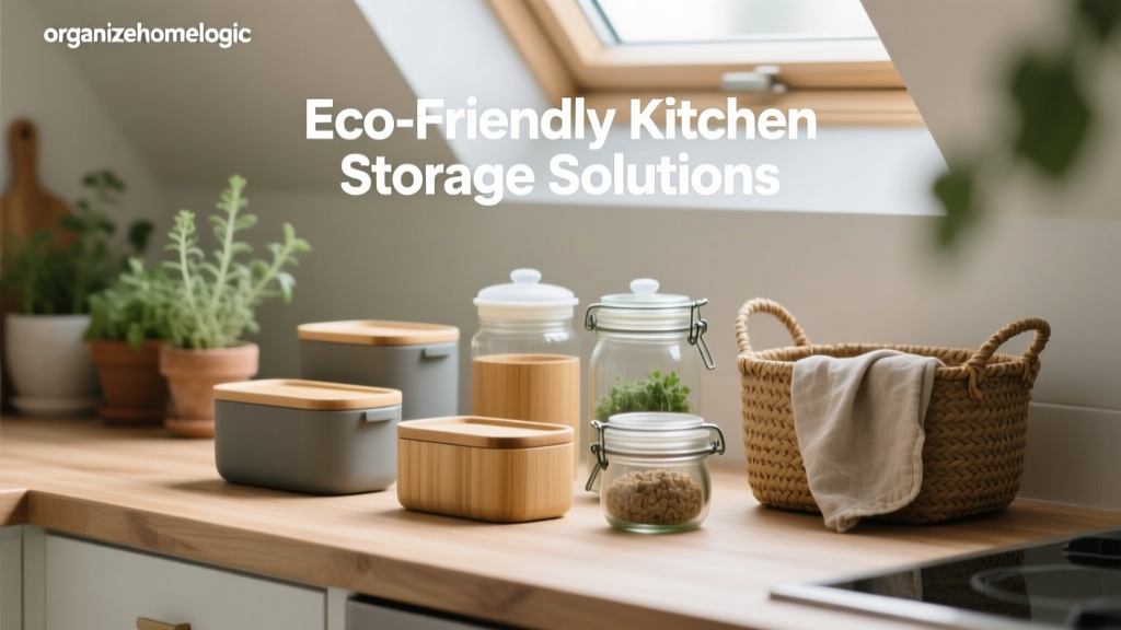 Eco-Friendly Kitchen Storage Solutions