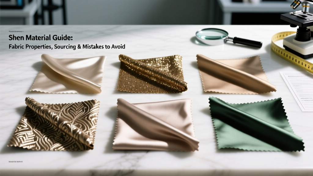 Sheen Material Guide: Fabric Properties, Sourcing & Mistakes to Avoid